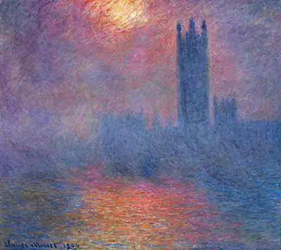 Das Parlament in London Claude Monet